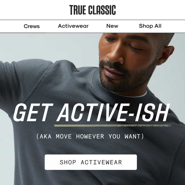 Our activewear is ready