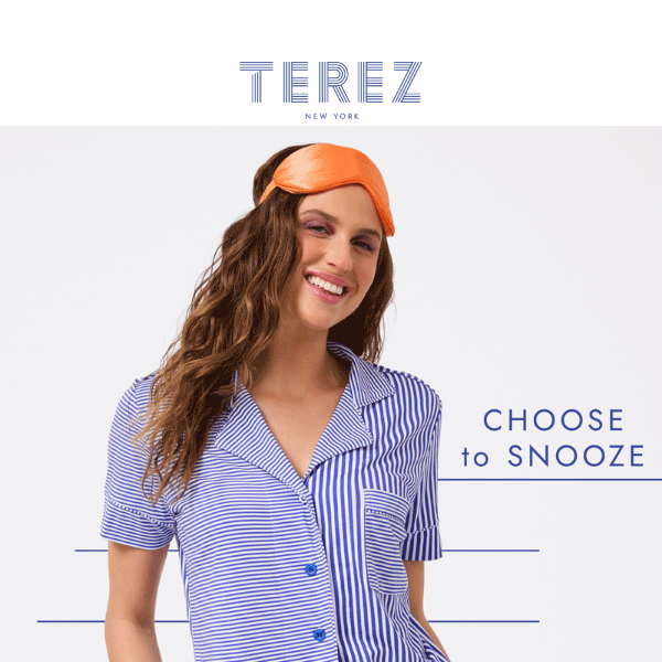 Snooze in Chic Stripes