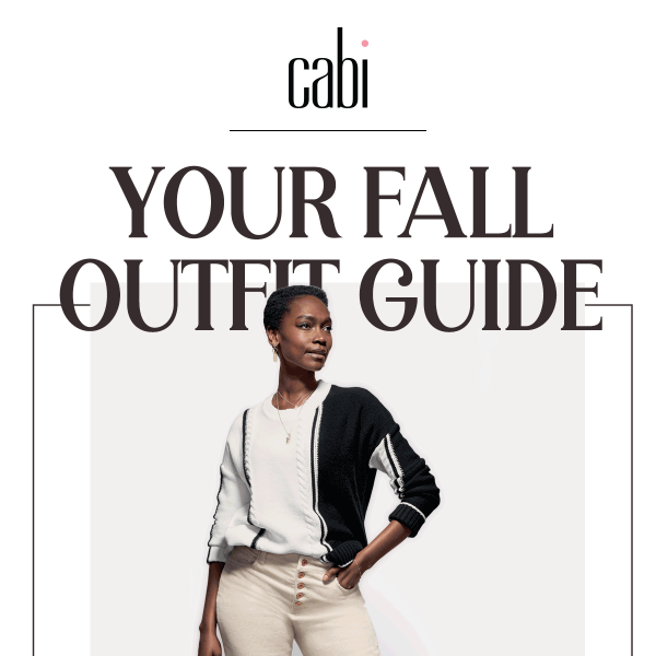 Top fall looks that are off the charts 😍 - cabi Clothing