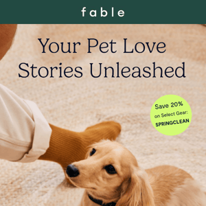 Save 20%: Celebrate National Puppy Day with Fable Pets! 🐾