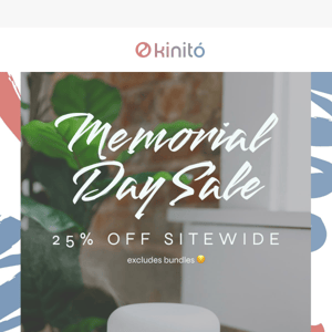 Celebrate Memorial Day with 25% Off 🇺🇸✨ Aromatherapy Essentials for a Relaxing Summer!
