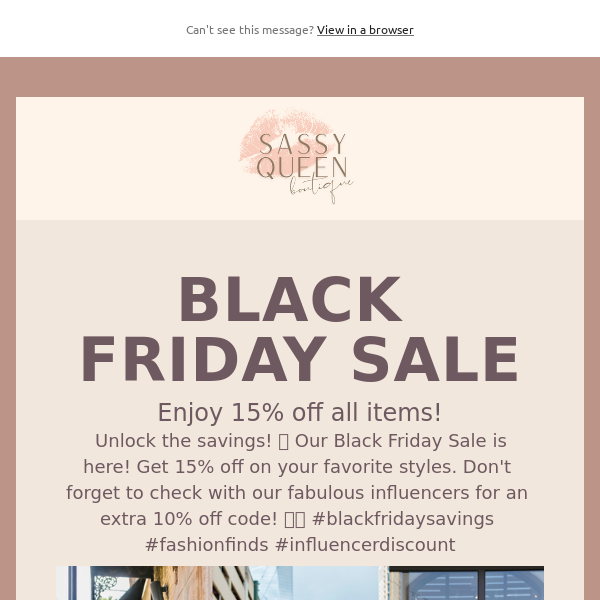 Unlock the savings Our Black Friday Sale is here Graphic