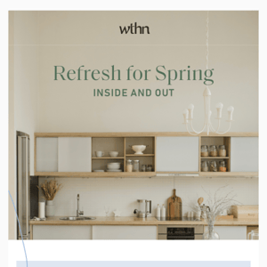 Reminder: Time for a Spring Refresh!
