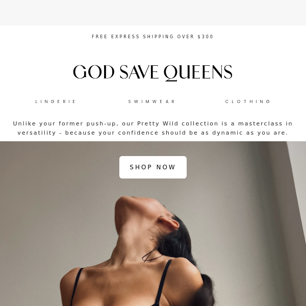 STARDUST WIRE-FREE PUSH UP BRA – god save queens