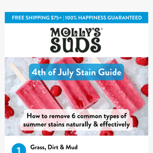 4th of July Summer Stain Guide ☀️🍦🍓
