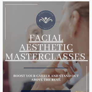 Boost your career with our renowned masterclasses! 💪