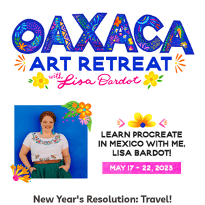 ✈️🎨 2023 Travel Goal: Mexico Art Retreat // Pack your bags!