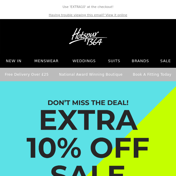 Flash Extra 10% off ALL Winter Sale!