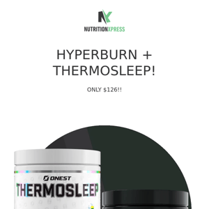 21% Off Therrmsleep + Hyperburn!