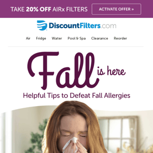 📉 Price Drop: AIRx Allergy Filter Prices Dropped
