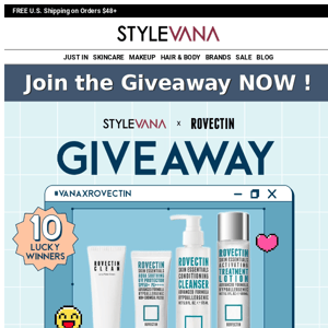 🎁 Stylevana X ROVECTIN Giveaway