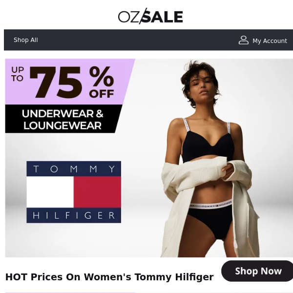 TOMMY HILFIGER OUTLET  Sale UP TO 75% OFF MEN'S Women CLOTHING