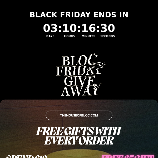 Up to 50% BACK in FREE gifts!