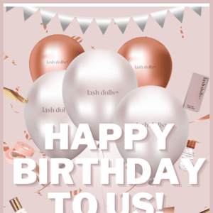 🥳 HAPPY BIRTHDAY TO US! 🥳