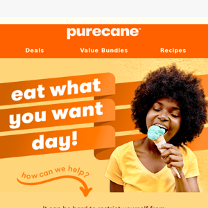 Eat What You Want Day!