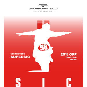 😎Super SIC promo! 25% off on everything!