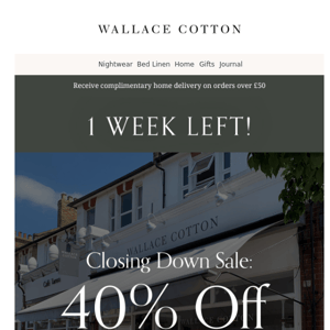 Wallace Cotton Battersea - Home Goods Store