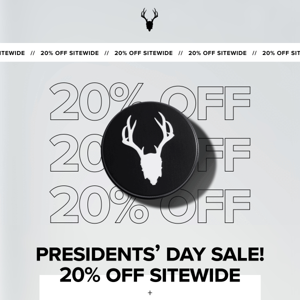 Presidents' Day Blowout Sale.️