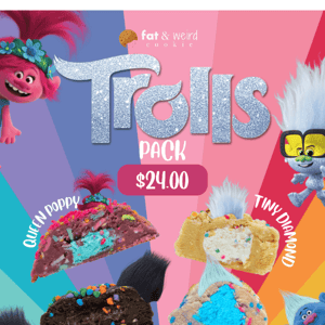 🌈 Limited Edition Trolls Pack + NEW Cookies