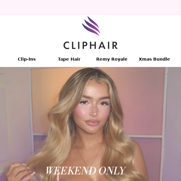 🤐Weekend Only: Price Drop On All Full Head Clip Ins