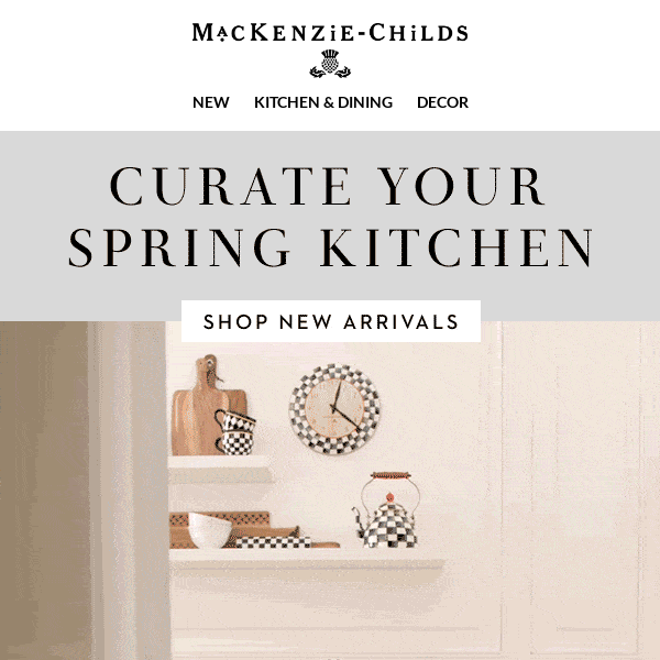 New arrivals for the kitchen & beyond …