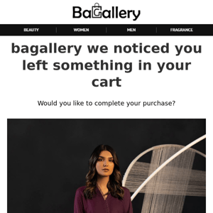 Bagallery, Still thinking over it?🧐⏰💭