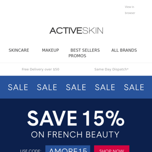French Beauty Sale Is On! | Limited Time Only! 🇫🇷