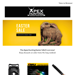 Apex Easter SALE is on now!