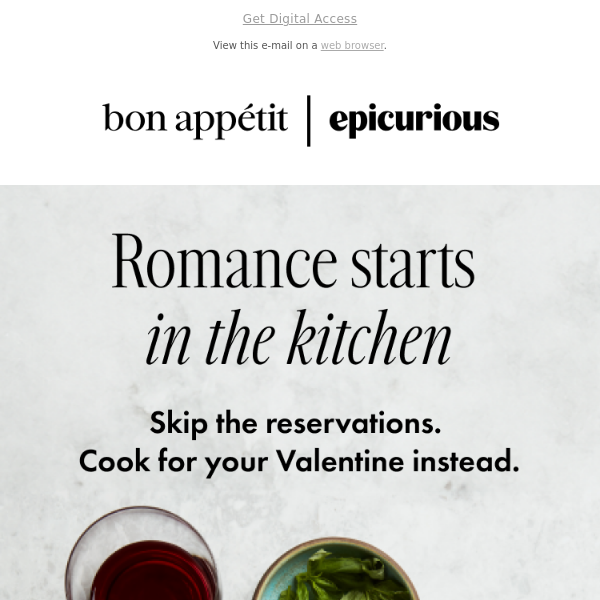 Make dinner amazing with Bon Appétit and Epicurious
