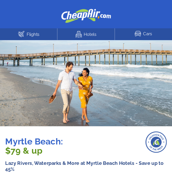 $79+ // Myrtle Beach Hotels - Save up to 45%