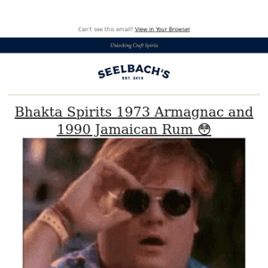 Bhakta Spirits 1973 Armagnac & 1990 Jamaican Rum😳