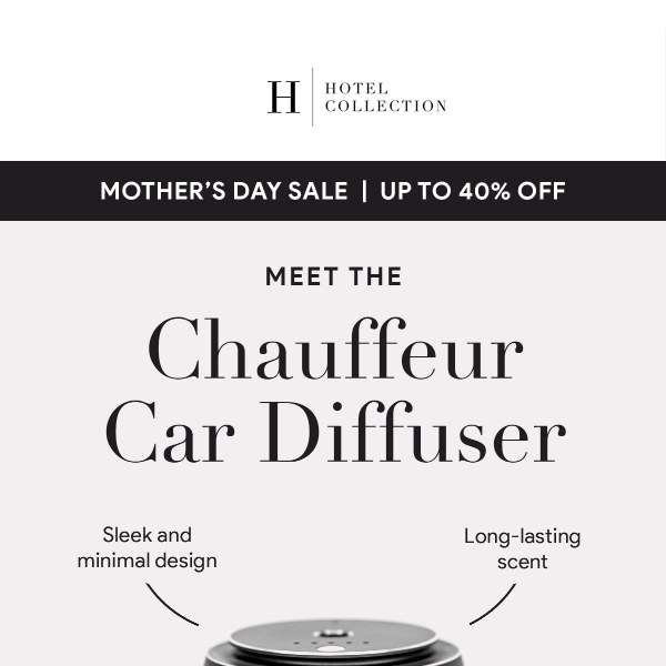 The Chauffeur Car Diffuser - Hotel Collection