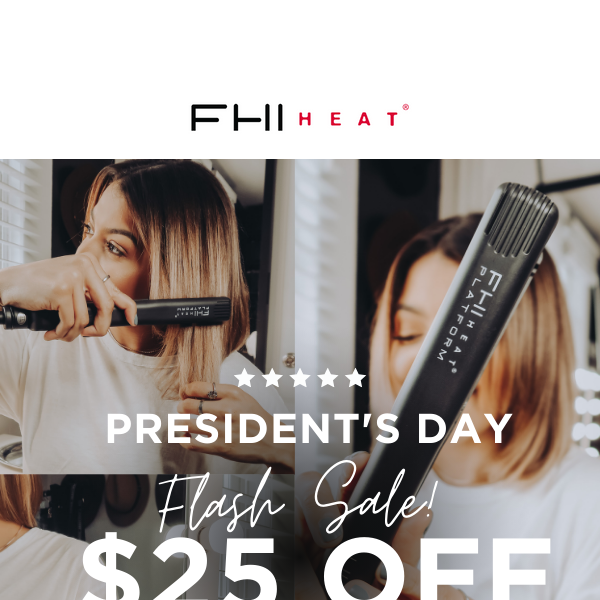 ⚡FLASH SALE - $25 OFF ALL FLAT IRONS⚡