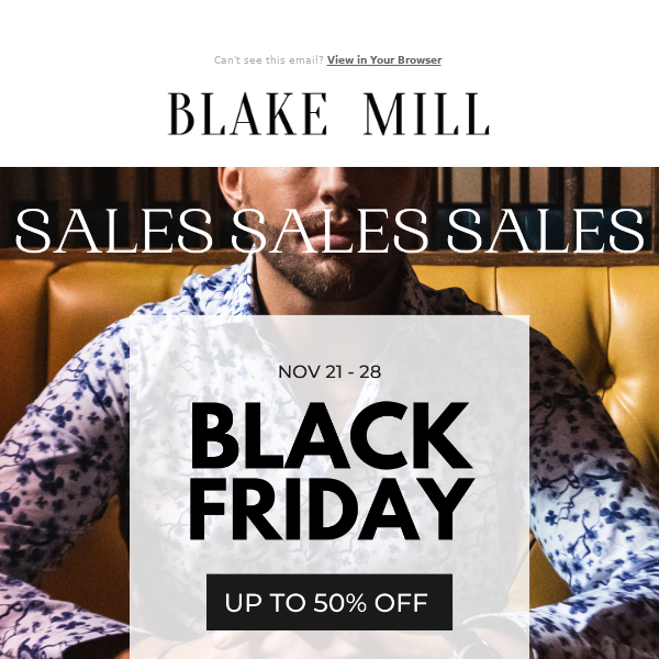Black Friday Sales Begin in...