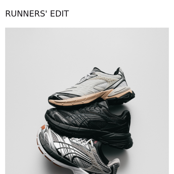 New Footwear Edition: Runners