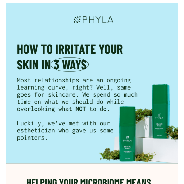 Are you doing this to your skin?