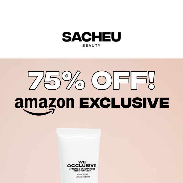 WE OCCLUSIVE is 75% off on Amazon! 📣