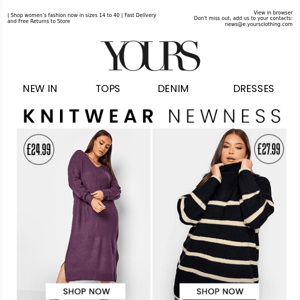 Confirmed: Knits to Know from £17.99