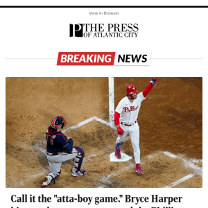 Attaboy! Bryce Harper adds to his legend with two homers, pushes