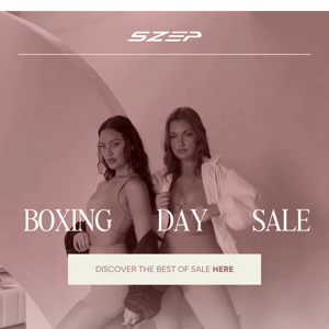 BOXING DAY SALE