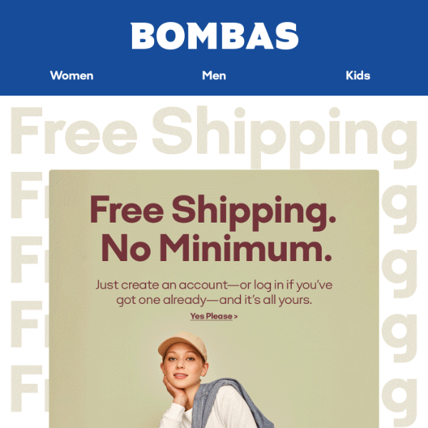 Free Shipping, No Minimum 📦 🧦