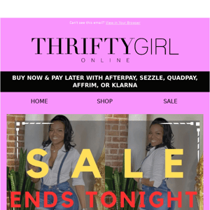 💕DON'T MISS OUT❗ 50% Off Entire Site 'Til Midnight 💫