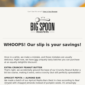 Save on TWO Special Whoops! Batches