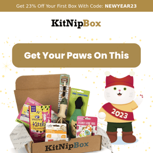 23% Off Your First Box! 🐱͏