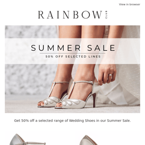 Summer Sale Now On! 👠