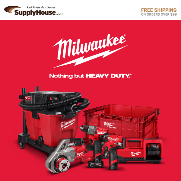Shop Featured Milwaukee Systems and Tools