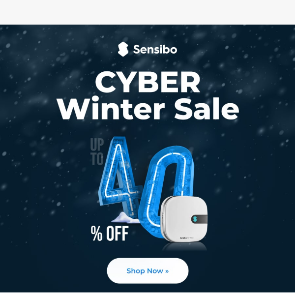 Warm Up Your Savings! Sensibo Winter Sale Is On! ❄️