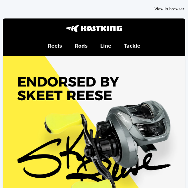 Endorsed by Skeet Reese: KastKing Skeet Reese Icon Baitcasting