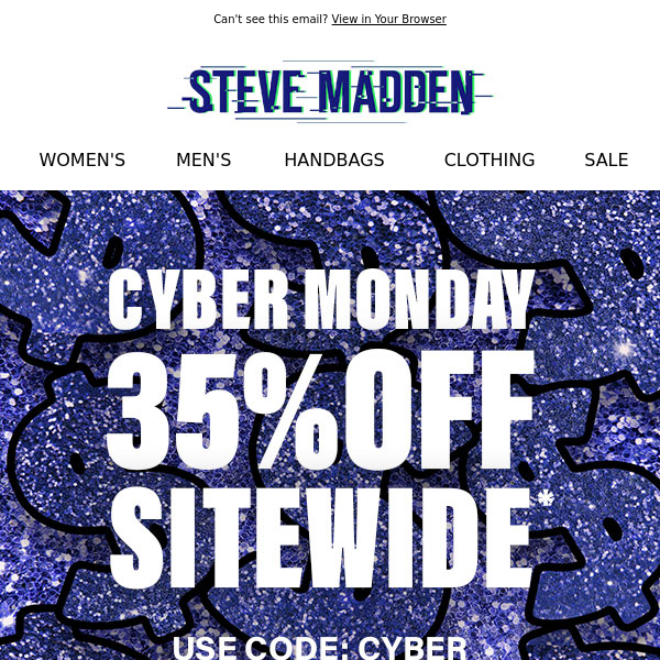 35% OFF THIS CYBER MONDAY