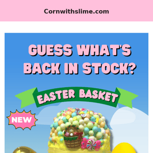 Easter Baskets Are Back In Stock 🧺